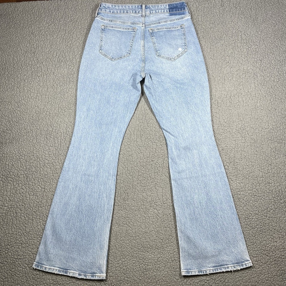 Abercrombie & Fitch Curve Love Mid Rise Bootcut Jeans Womens 26 Short NWT - Picture 4 of 13